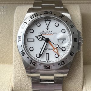 ROLEX EXPLORER II POLAR WHITE DIAL