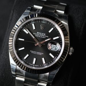 Rolex Datejust White Gold Bezel Black Dial “New 2022”