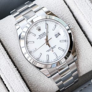 Rolex Datejust 41mm White Dial