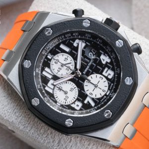 Audemars Piguet Royal Oak Offshore Rubber Clad Black Dial 