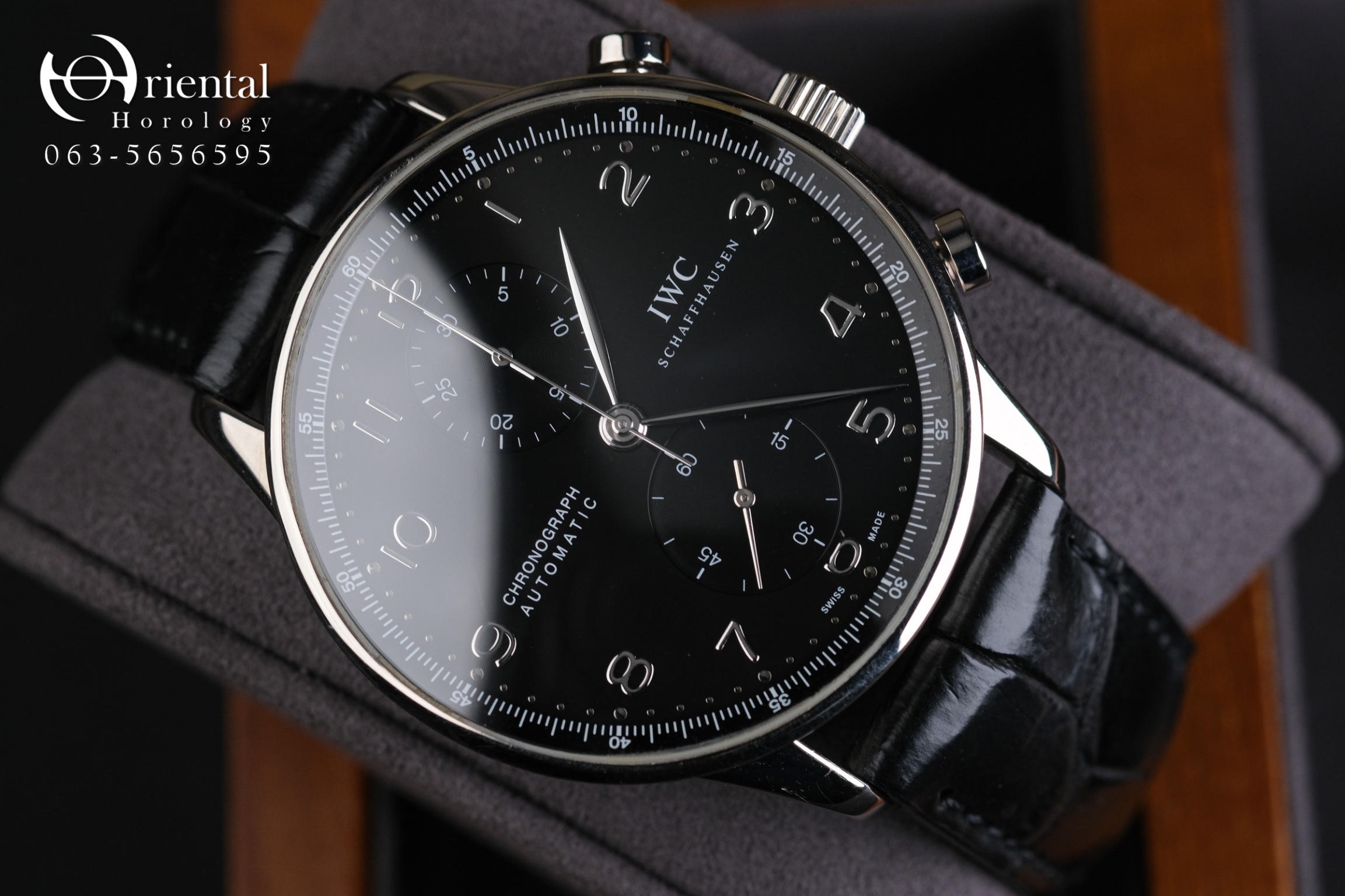 IWC Portuguese Chronograph 18K White Gold