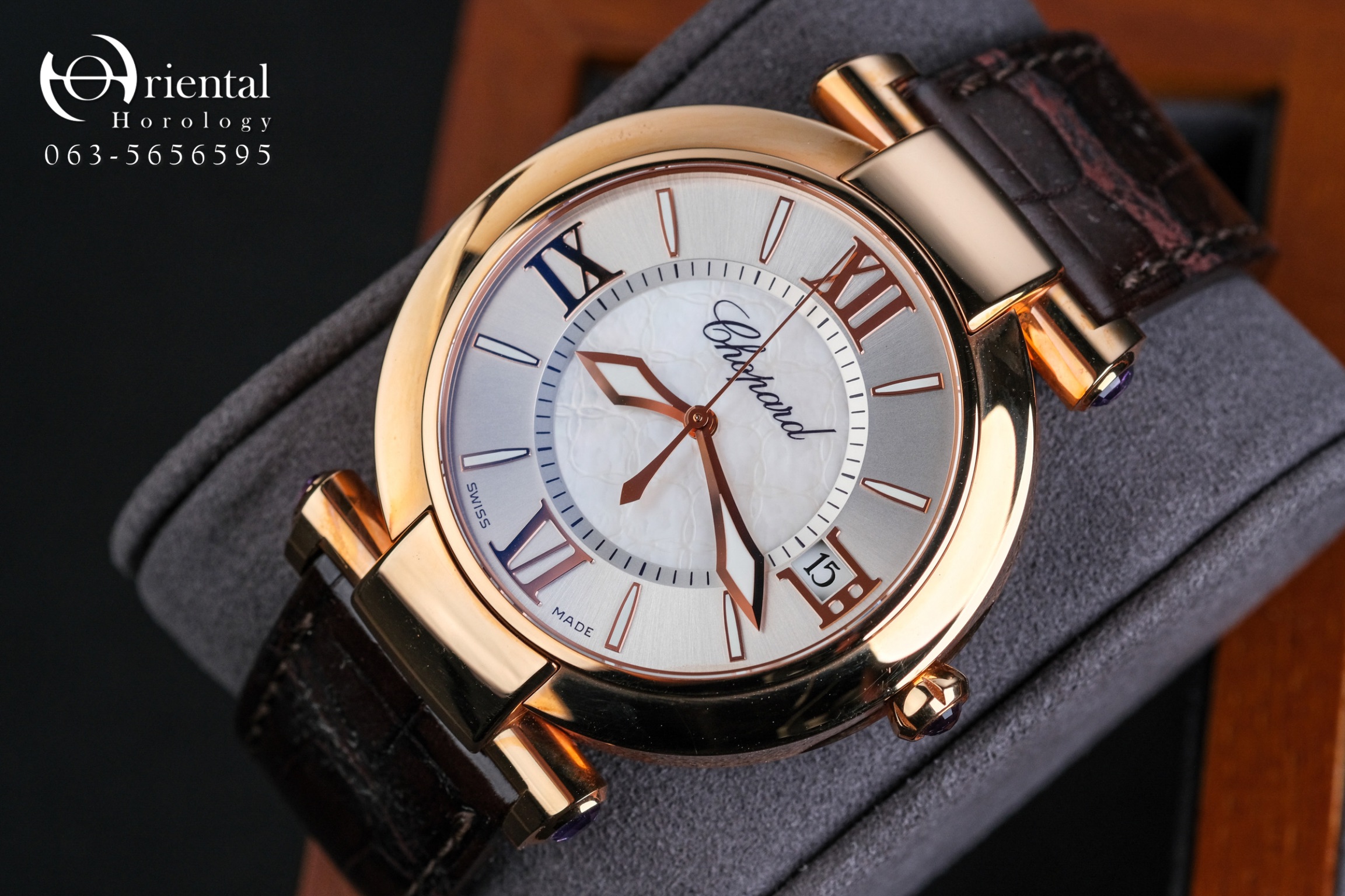 Chopard Imperiale 18K Rose Gold Amethyst Mother of pearl - Image 2