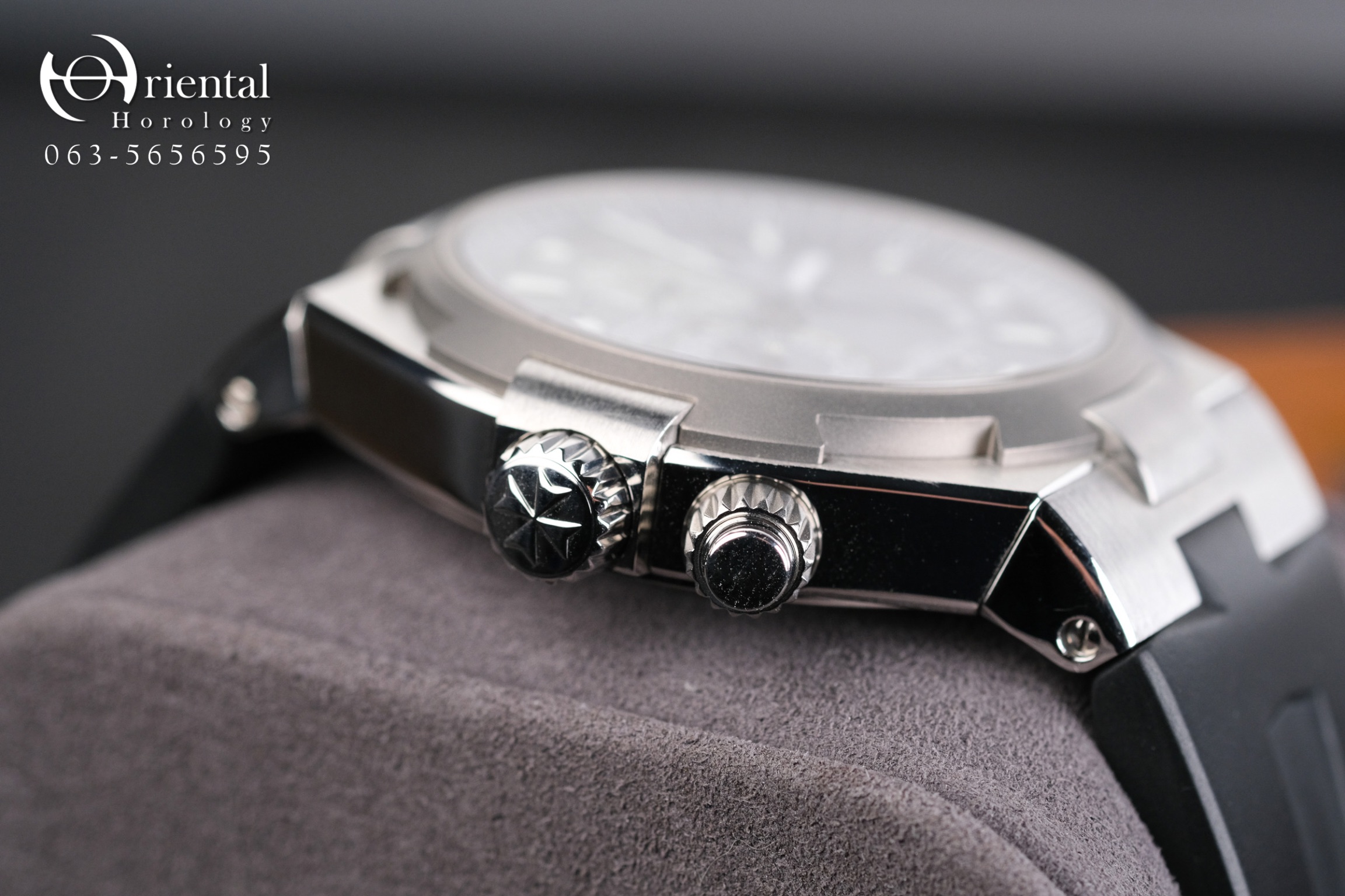 VC Overseas Dual Time Steel/Titanium - Image 6