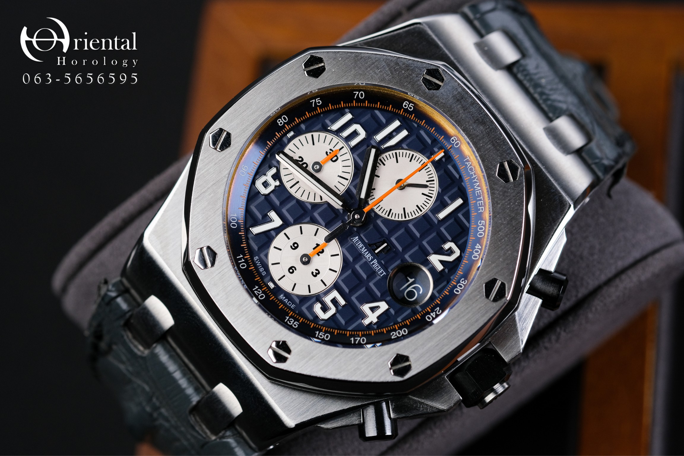 Audemars Piguet Royal Oak Offshore Chronograph Blue Dial - Image 3