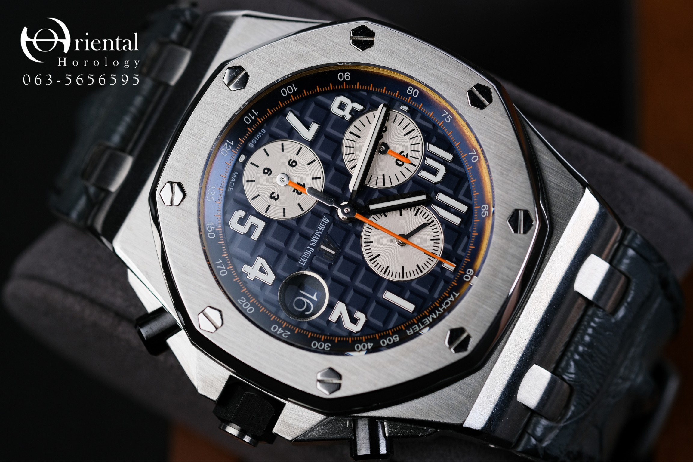 Audemars Piguet Royal Oak Offshore Chronograph Blue Dial - Image 4