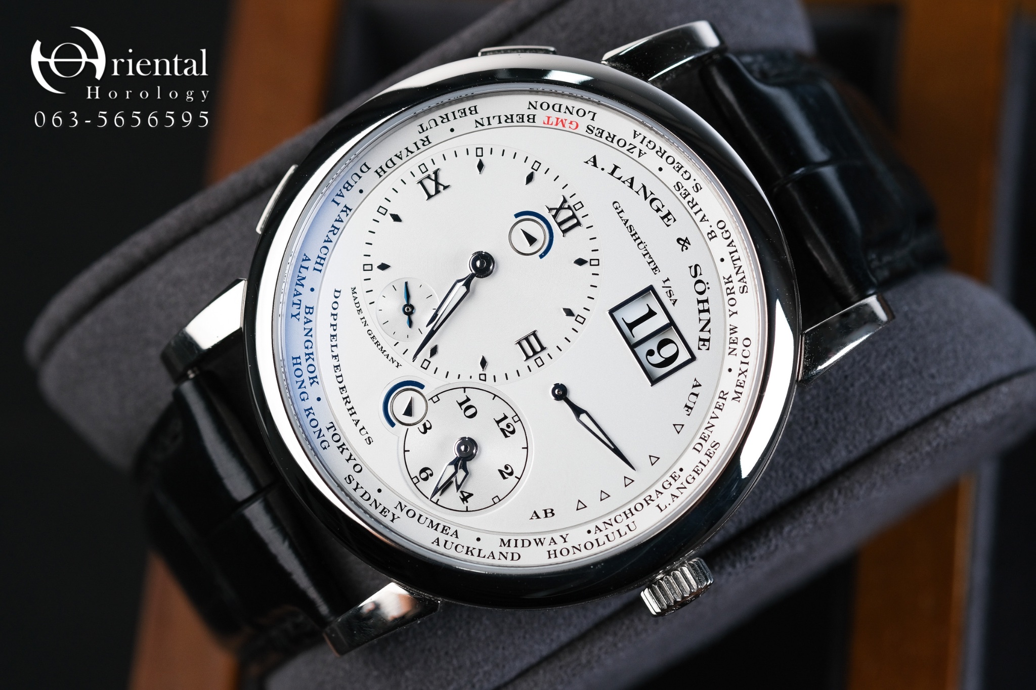 A. Lange & Sohne Lange 1 Time zone White Gold - Image 8