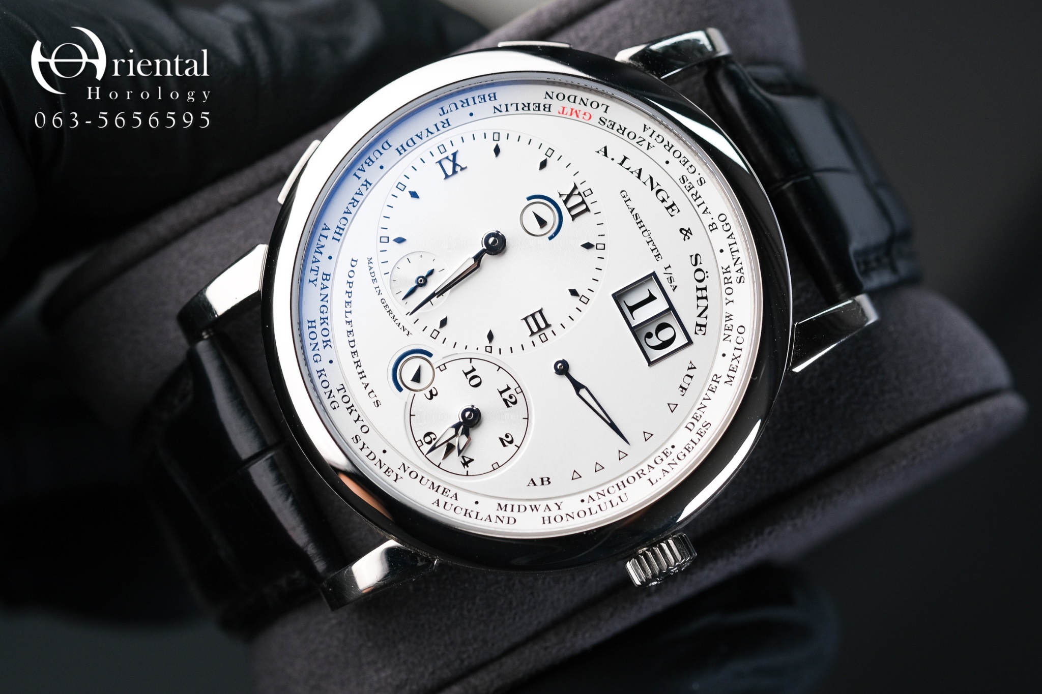A. Lange & Sohne Lange 1 Time zone White Gold - Image 3