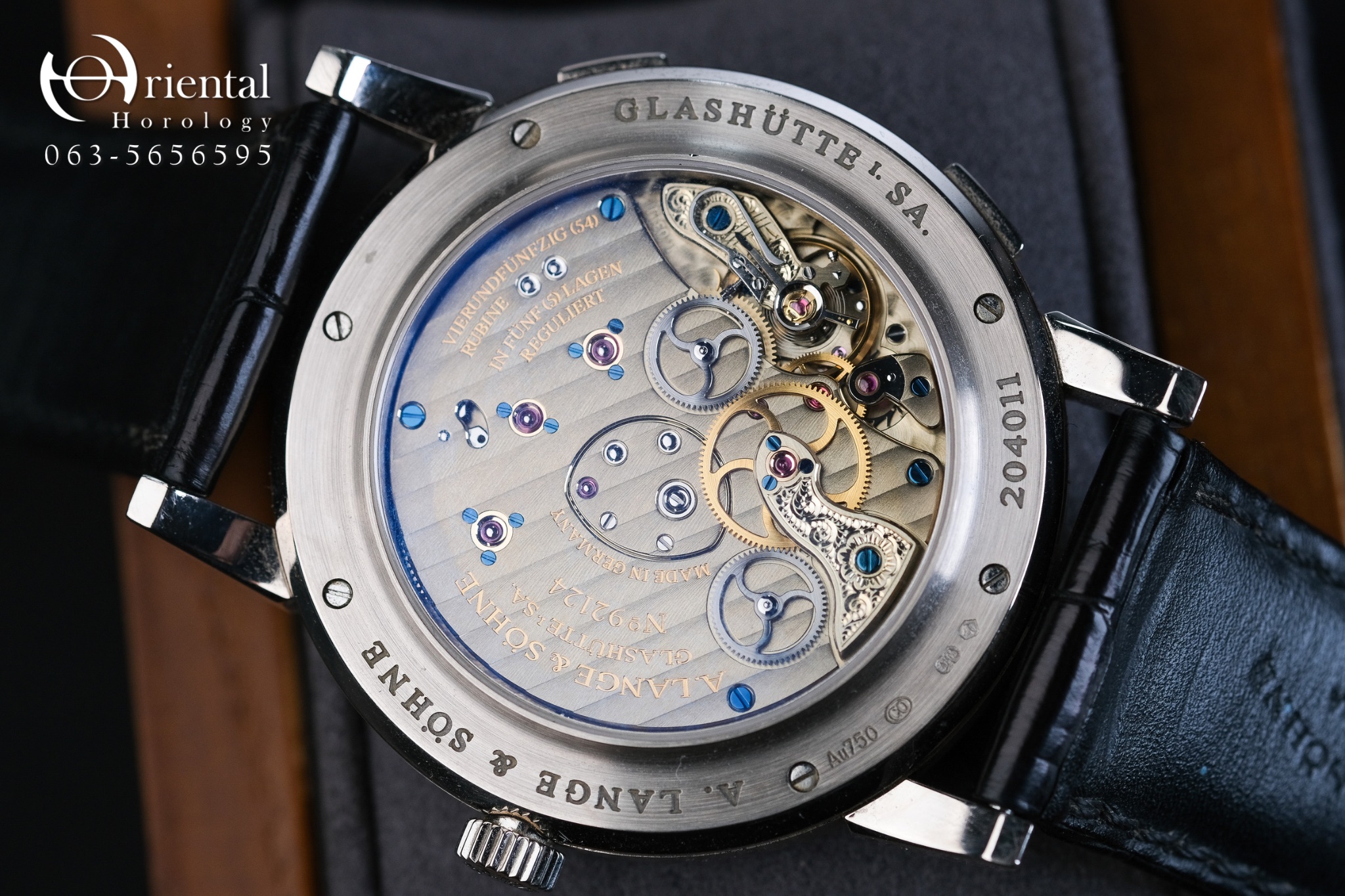 A. Lange & Sohne Lange 1 Time zone White Gold - Image 6