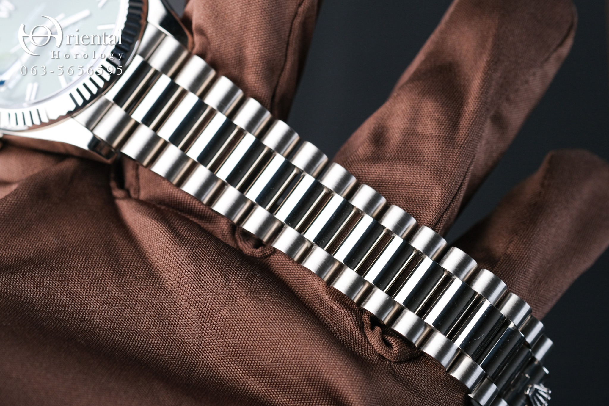 Rolex Day-Date 18K White Gold 40 mm. - Image 7