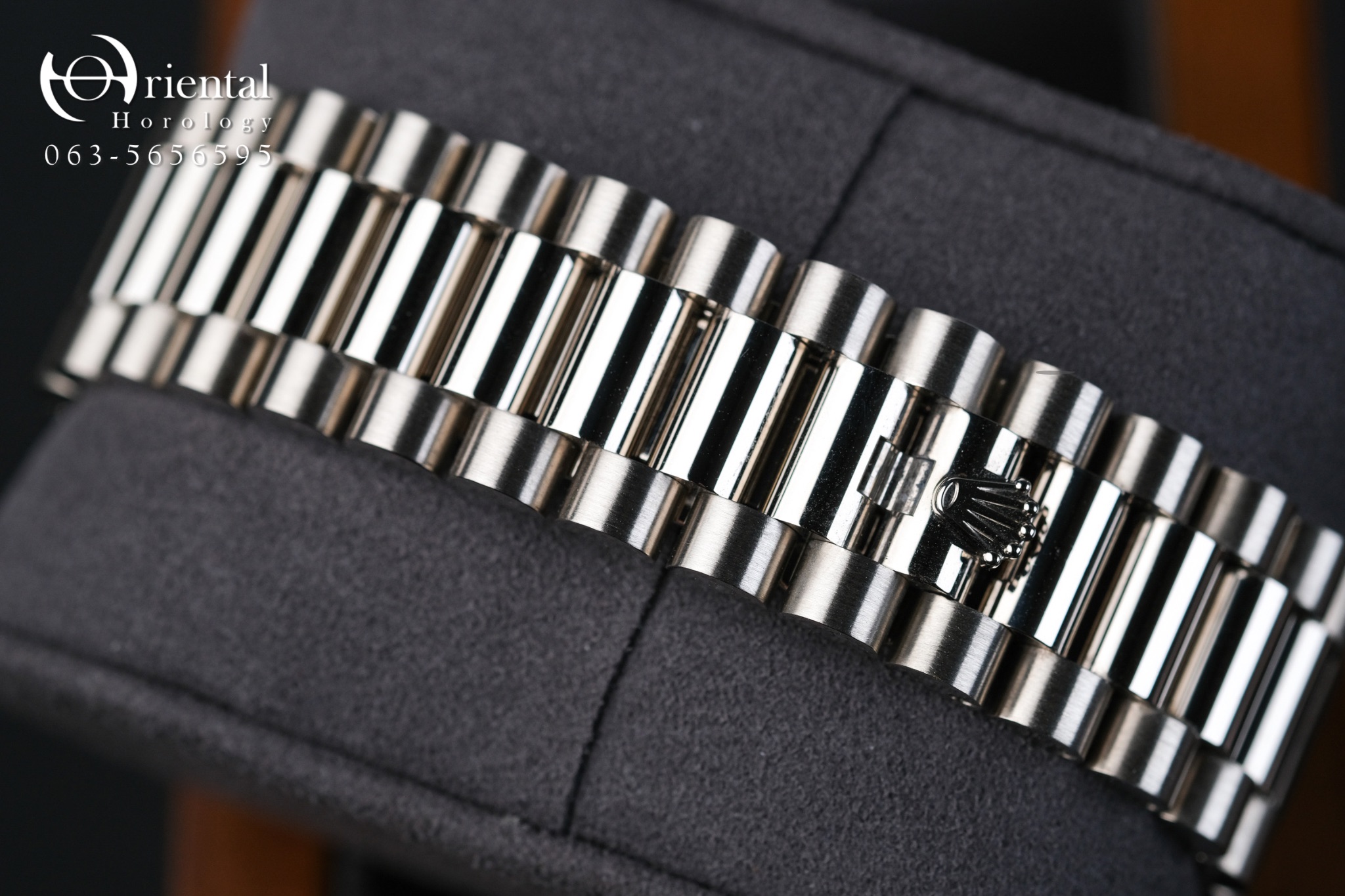 Rolex Day-Date 18K White Gold 40 mm. - Image 8