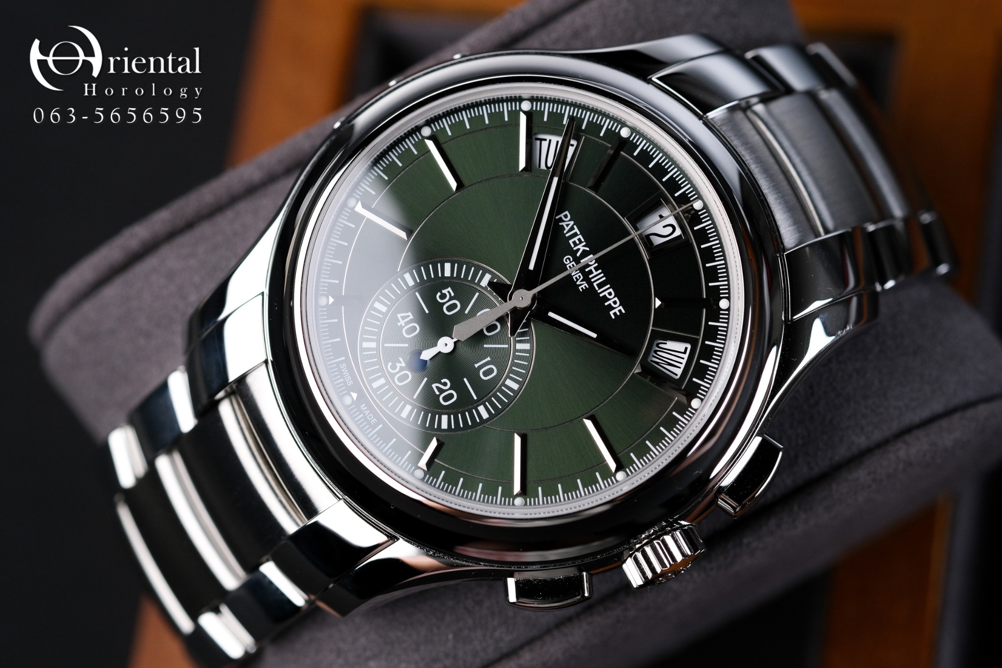 Patek Philippe 5905/1A Complications Green Dial - Image 2