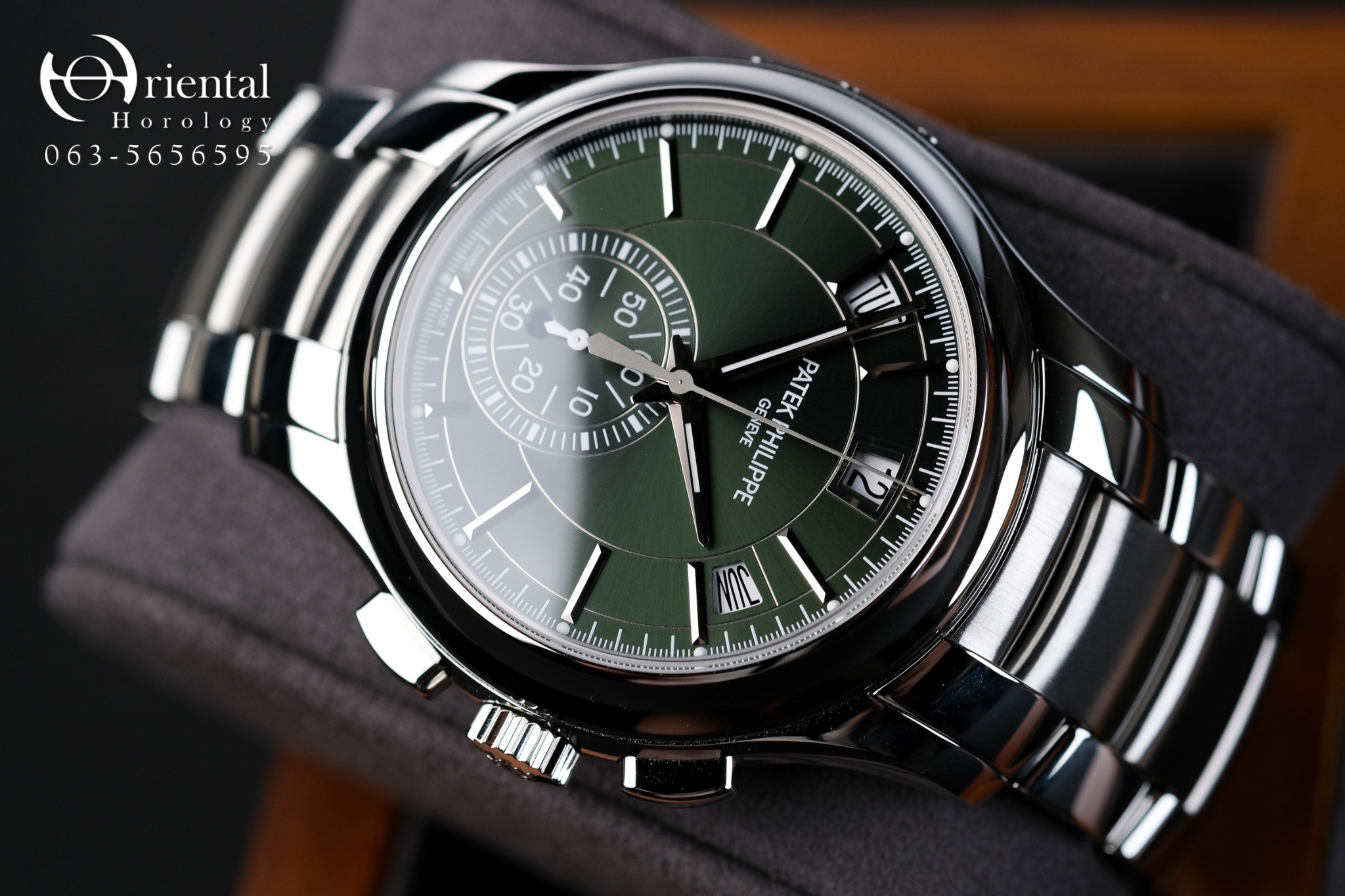 Patek Philippe 5905/1A Complications Green Dial - Image 3