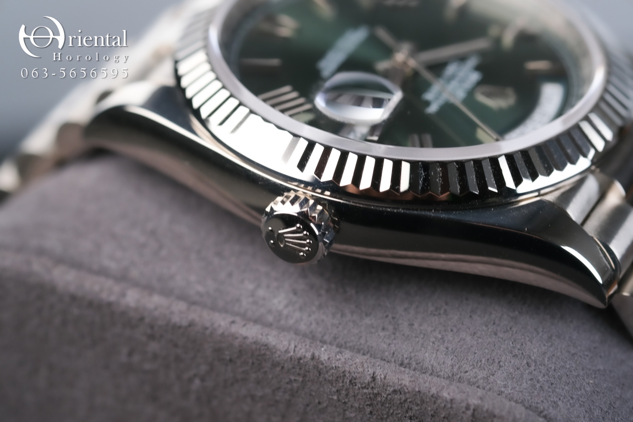 Rolex Day-Date 18K White Gold 40 mm. - Image 6