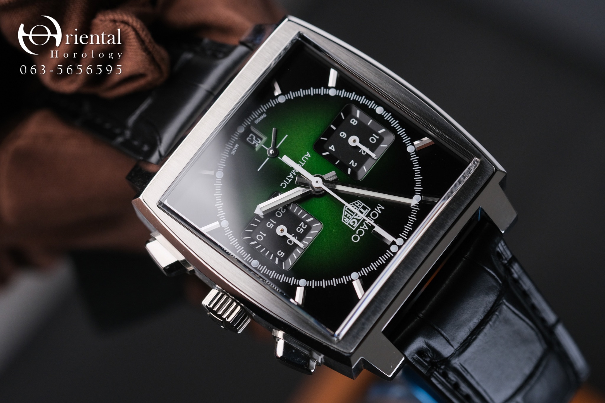 TAG HUER MONACO Green Dial Limited 500 pcs - Image 3