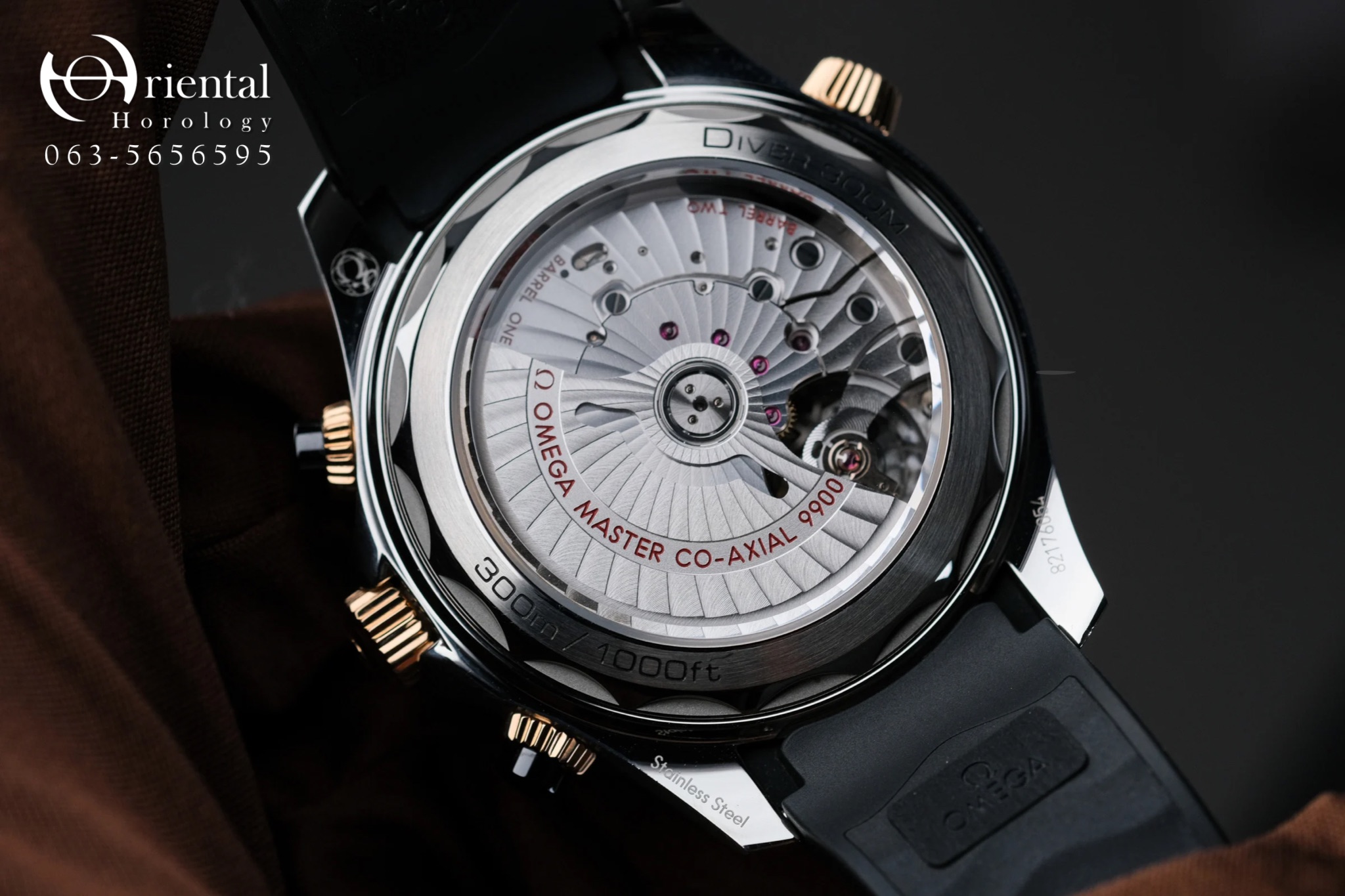 Omega Seamaster Chronograph Rose Gold - Image 8