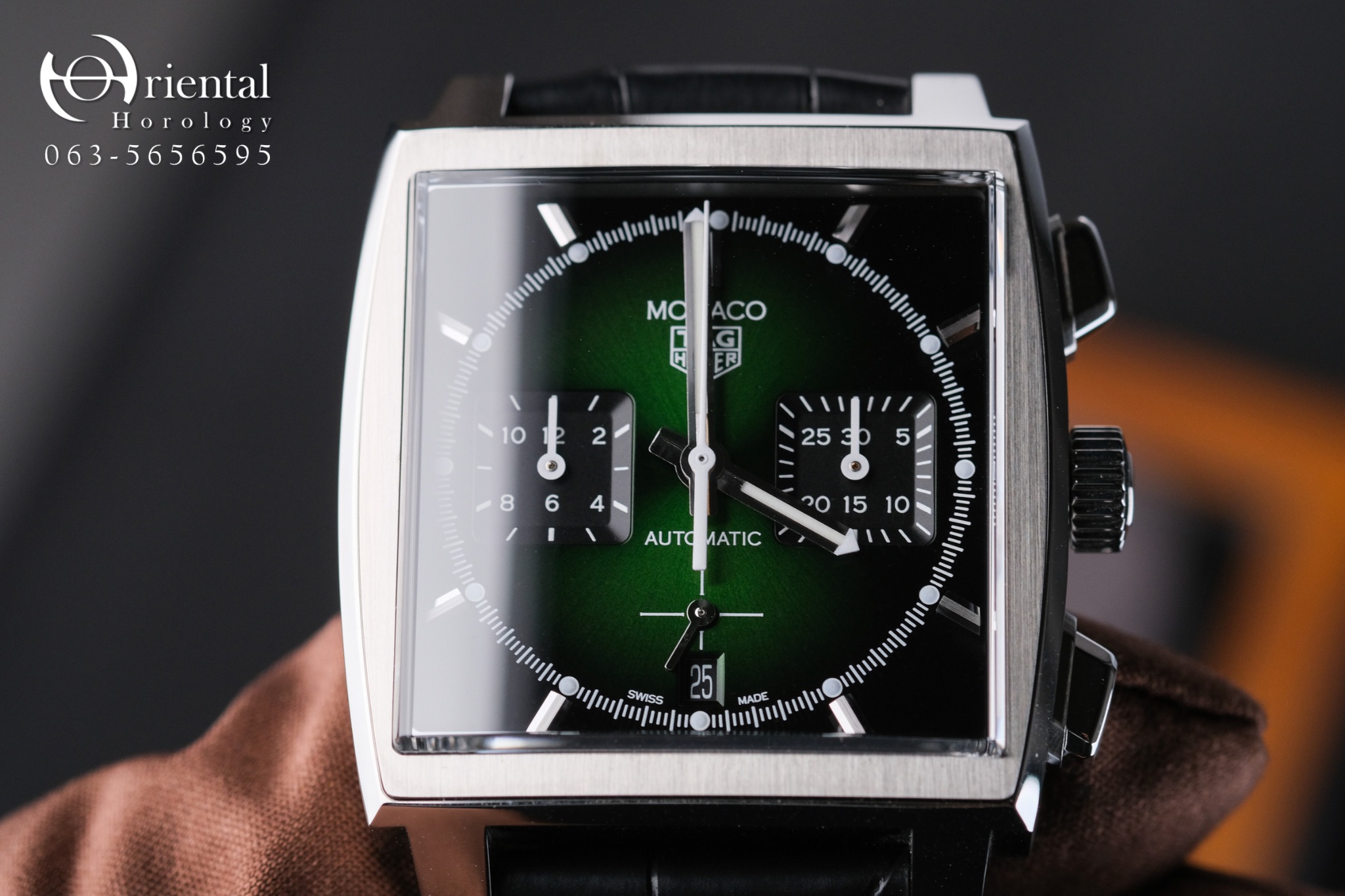 TAG HUER MONACO Green Dial Limited 500 pcs - Image 7