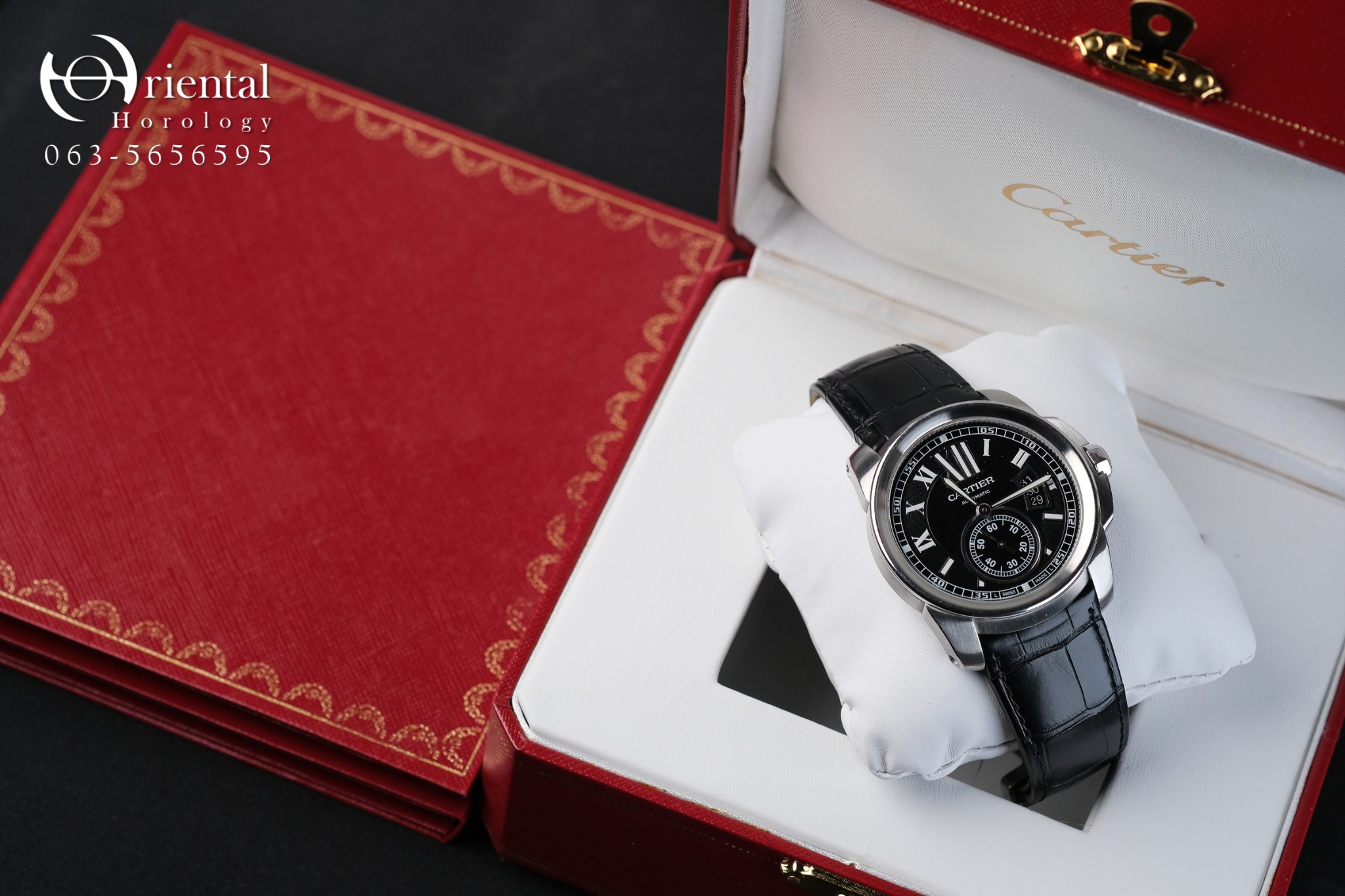 Cartier Calibre De Cartier Black Dial - Image 8