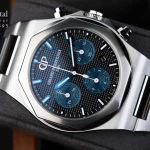 Girard Perregaux Laureato Chronograph Blue Black