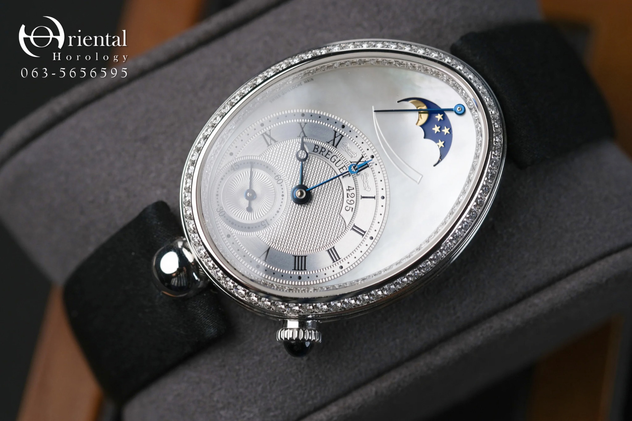 Breguet Reine De Naples Mother Of Pearl White Gold