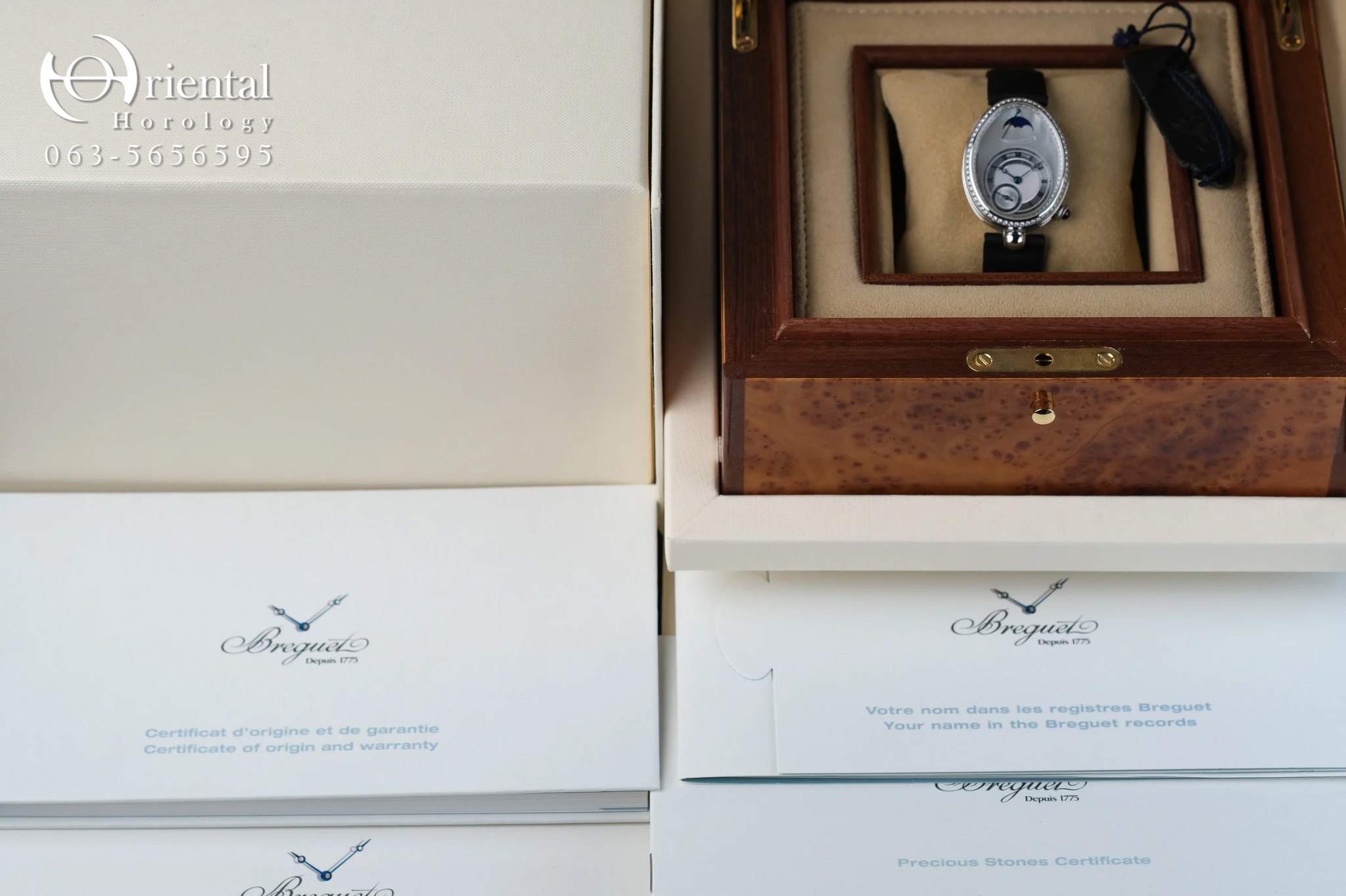 Breguet Reine De Naples Mother Of Pearl White Gold - Image 10