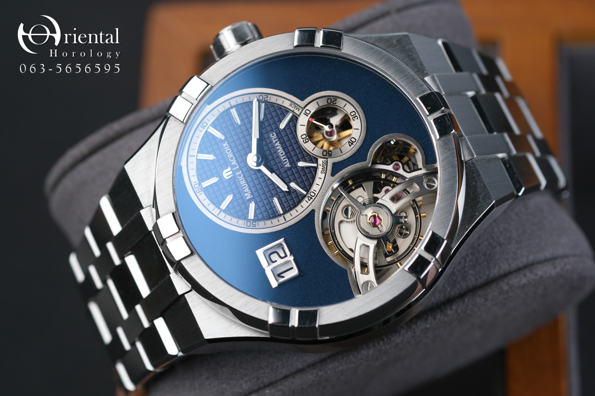 Maurice Lacroix Aikon Master Grand Date Blue Dial - Image 5