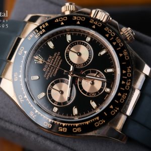 Rolex Daytona Black Pink Gold