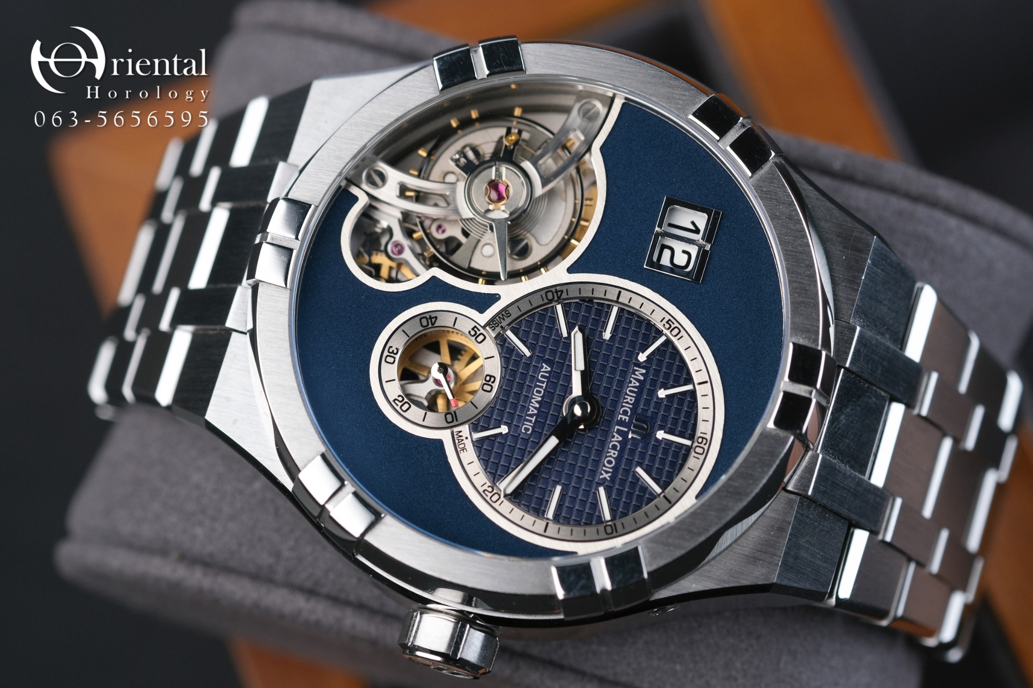 Maurice Lacroix Aikon Master Grand Date Blue Dial - Image 3