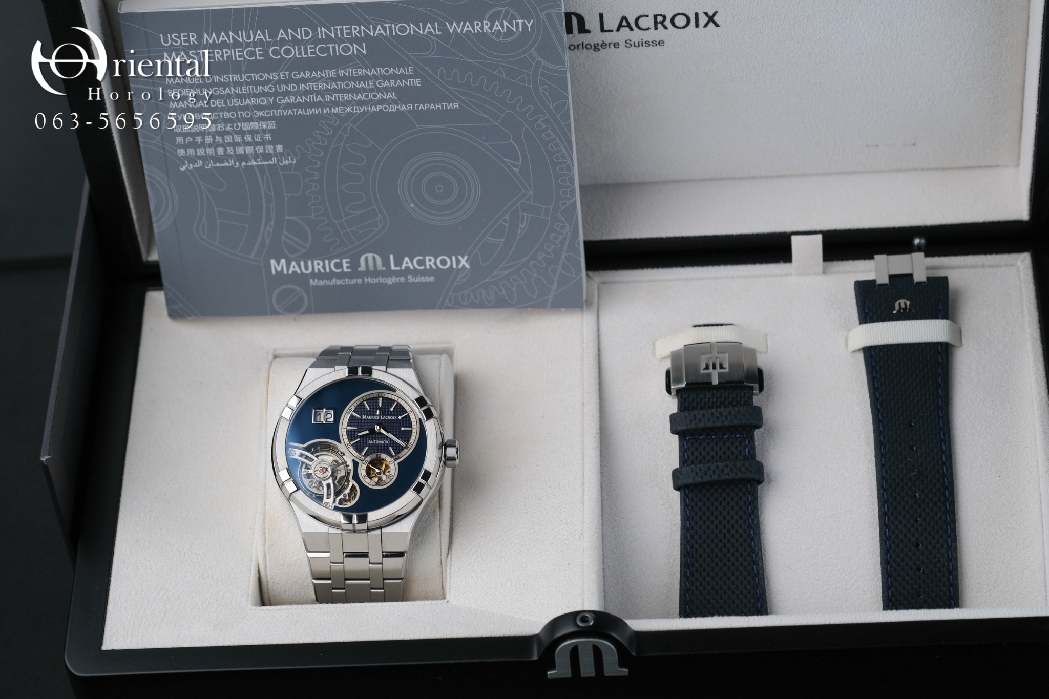 Maurice Lacroix Aikon Master Grand Date Blue Dial - Image 9