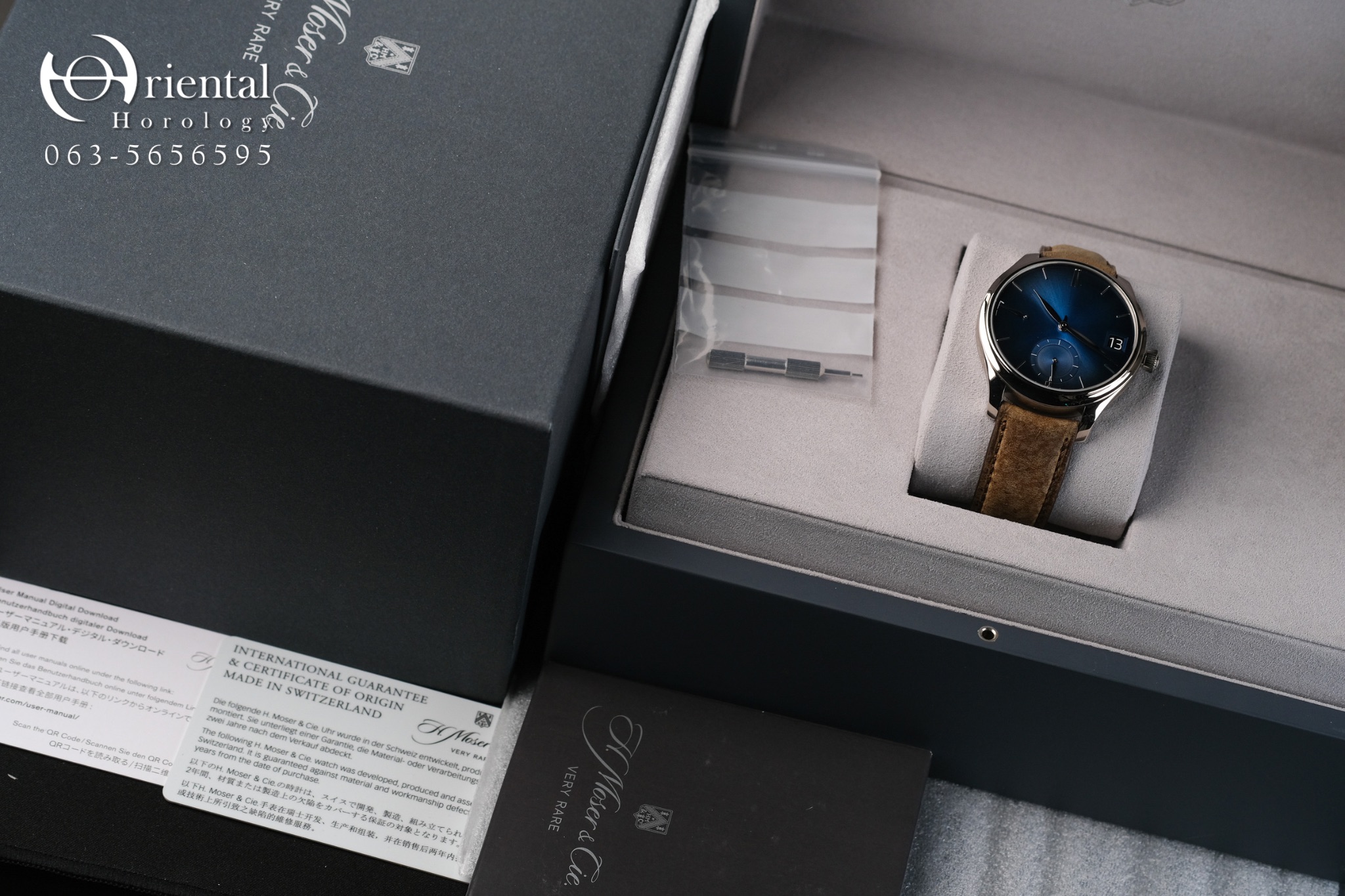 H. Moser & Cie. Endeavour Perpetual Calendar 18K White Gold - Image 9