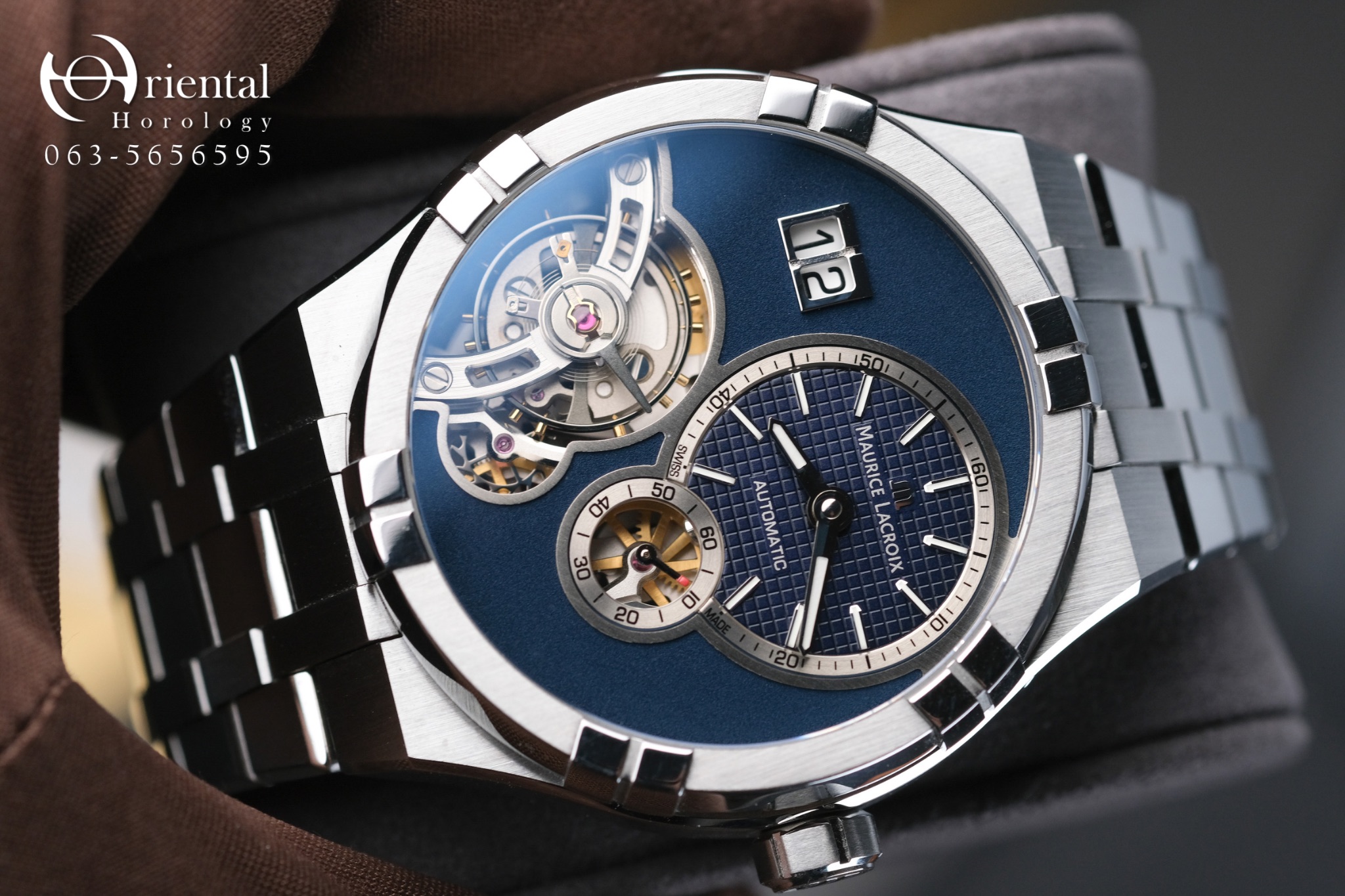 Maurice Lacroix Aikon Master Grand Date Blue Dial - Image 4