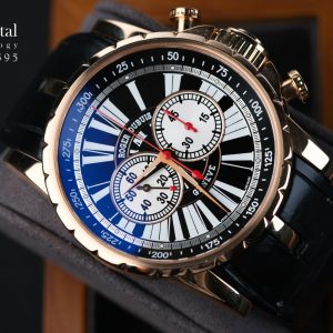 Roger Dubuis Excalibur Chronograph 18K Rose Gold