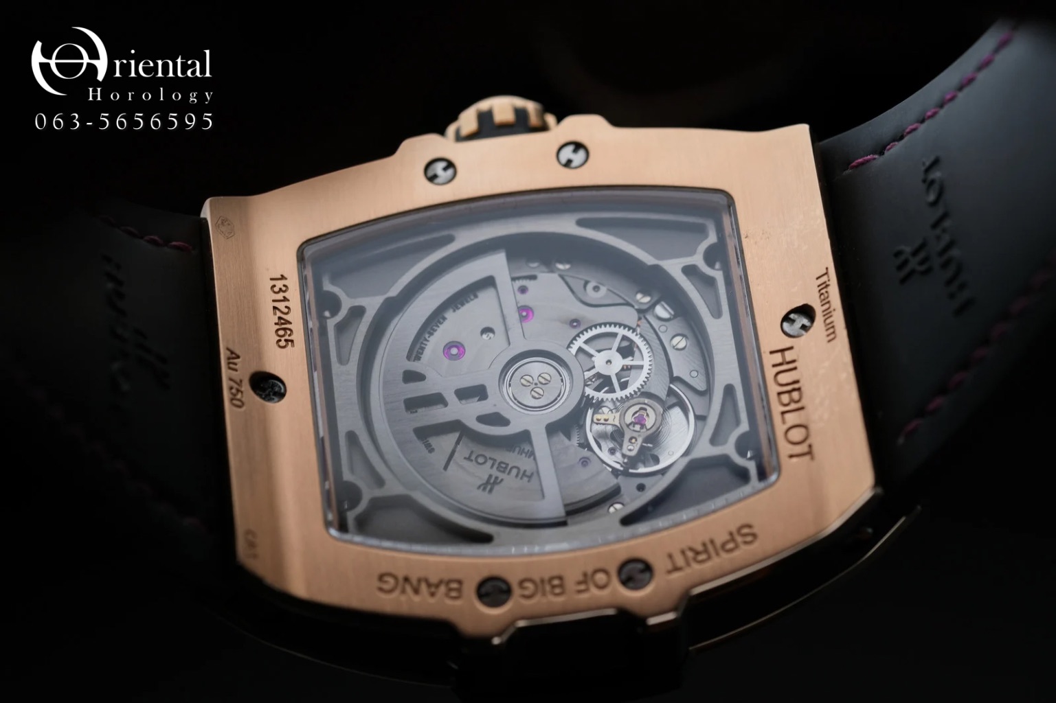 Hublot Spirit Of Big Bang Moonphase Purple Theme King Gold - Image 9