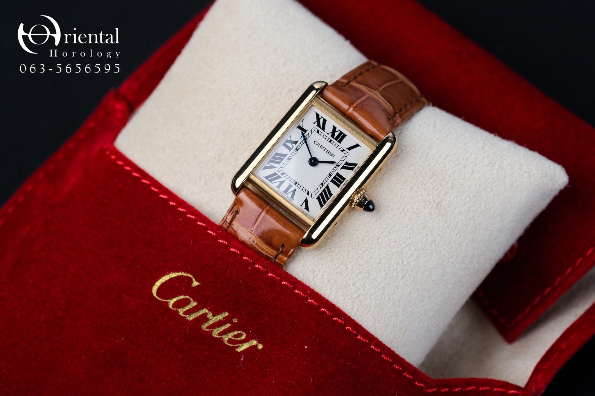 Cartier Tank Louis 18K Yellow Gold - Image 9