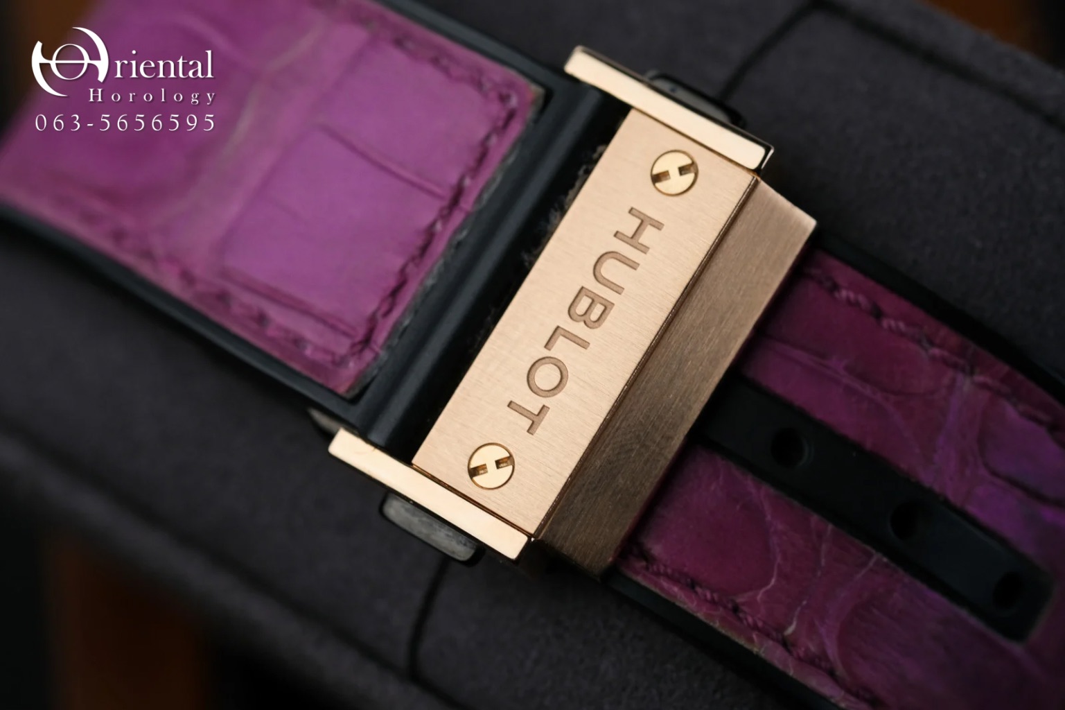 Hublot Spirit Of Big Bang Moonphase Purple Theme King Gold - Image 8