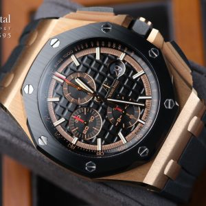 AP Novelty Rose Gold Black Dial