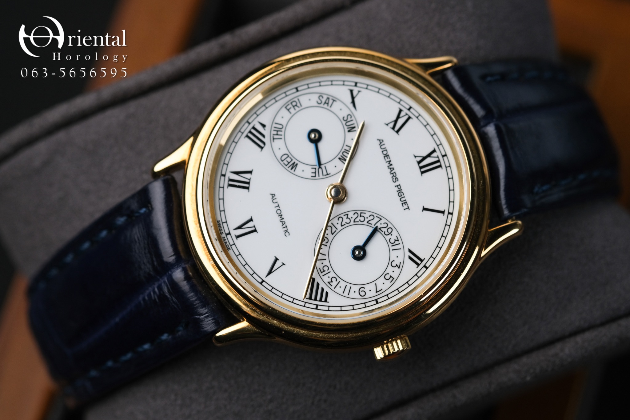 AP JULES Day-Date 18K Yellow Gold - Image 2