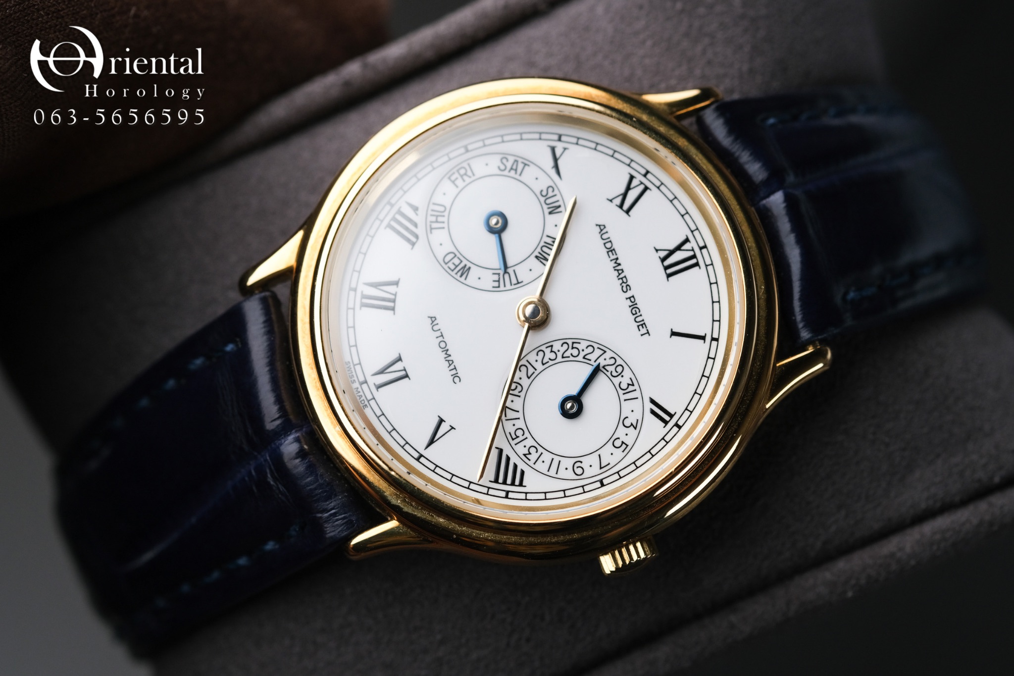 AP JULES Day-Date 18K Yellow Gold - Image 3