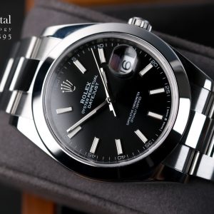 Rolex Datejust 41 Black Dial