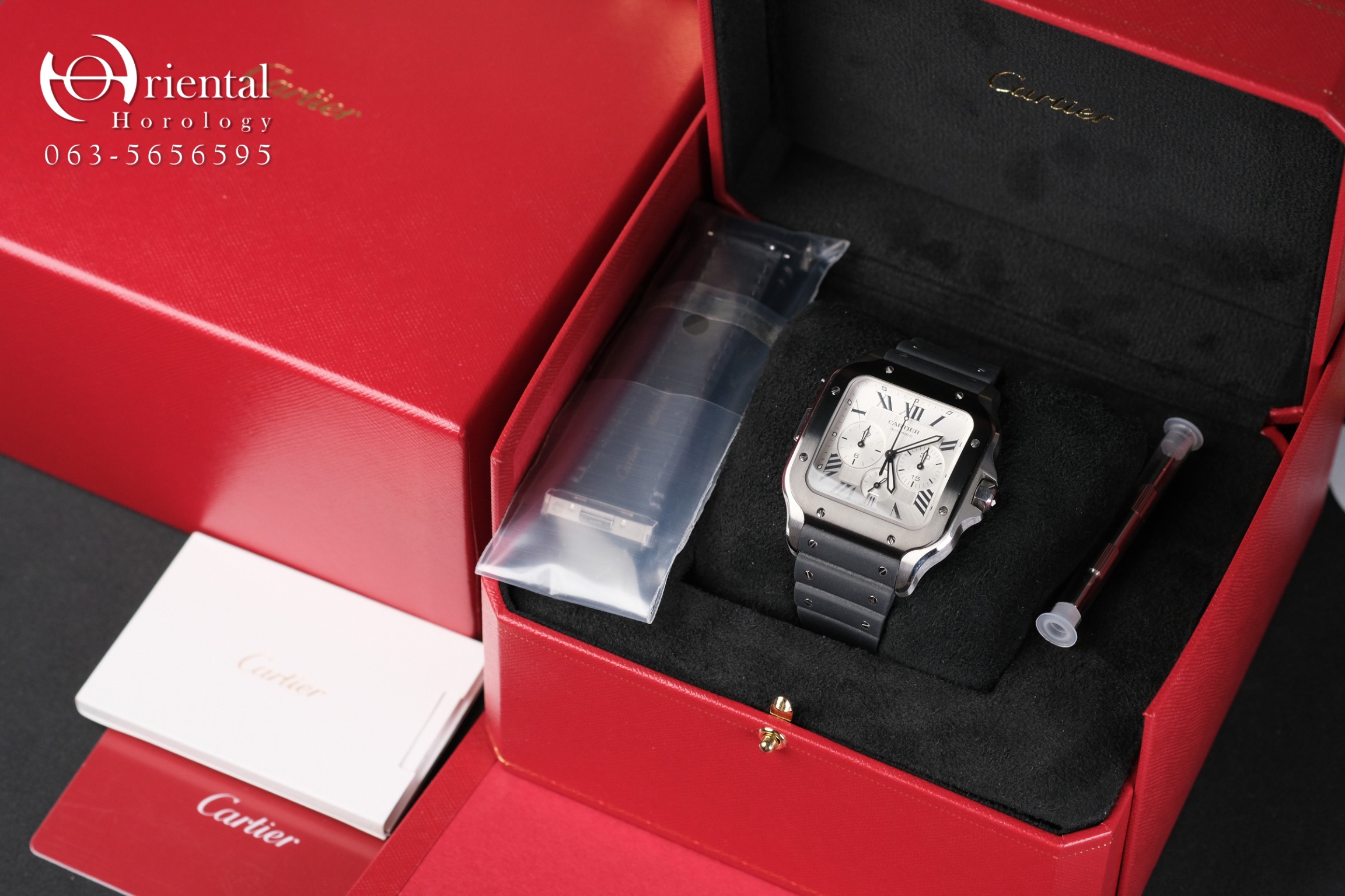 Cartier Santos Chronograph ADLC XL - Image 8