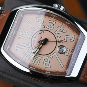 Franck Muller V41 Casablanca Salmon Lume Dial