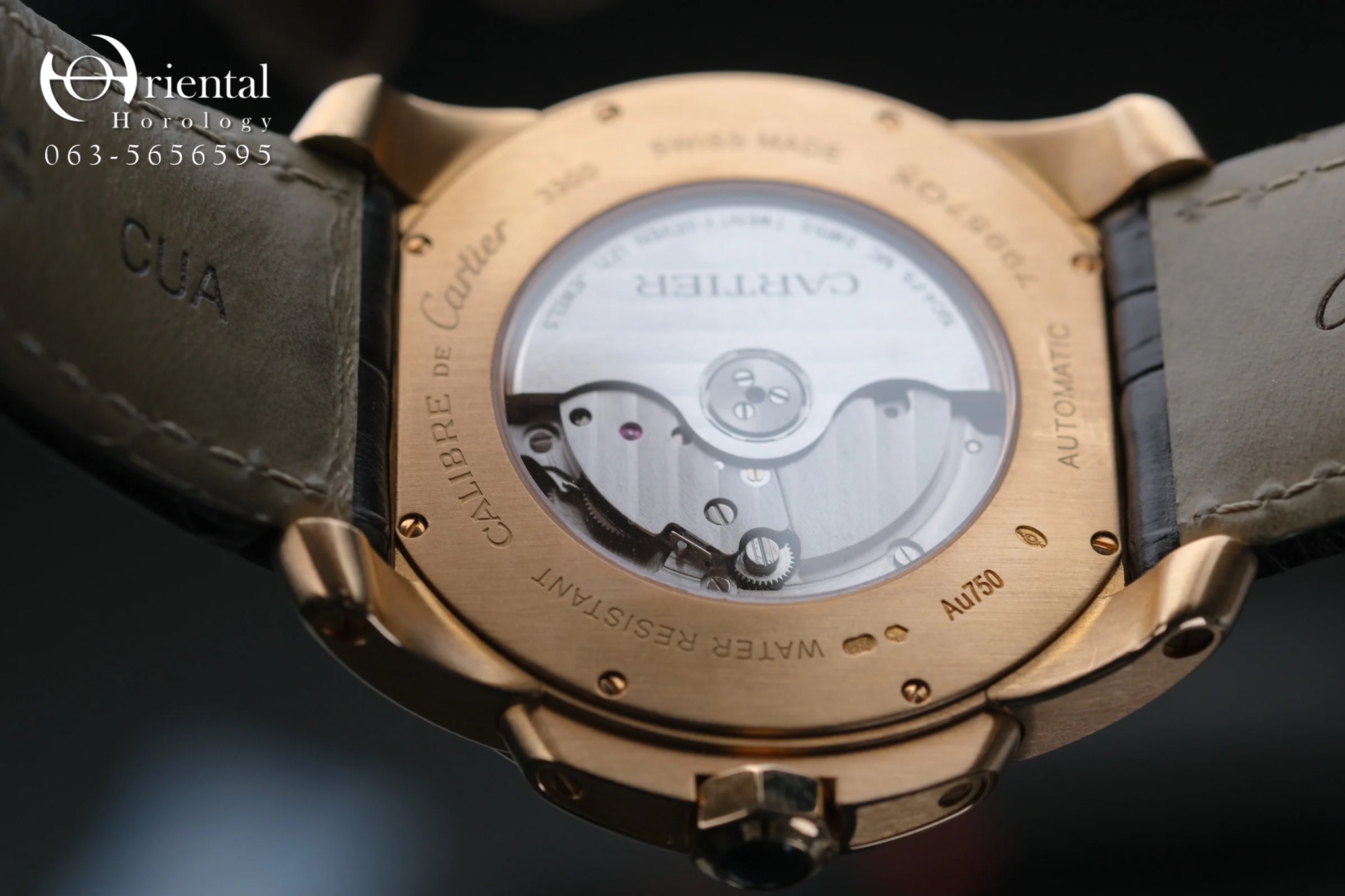 Cartier Calibre De Cartier Pink Gold White Dial - Image 7