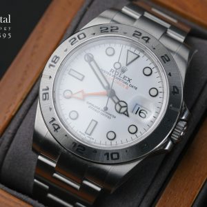Rolex Explorer II Polar White Dial