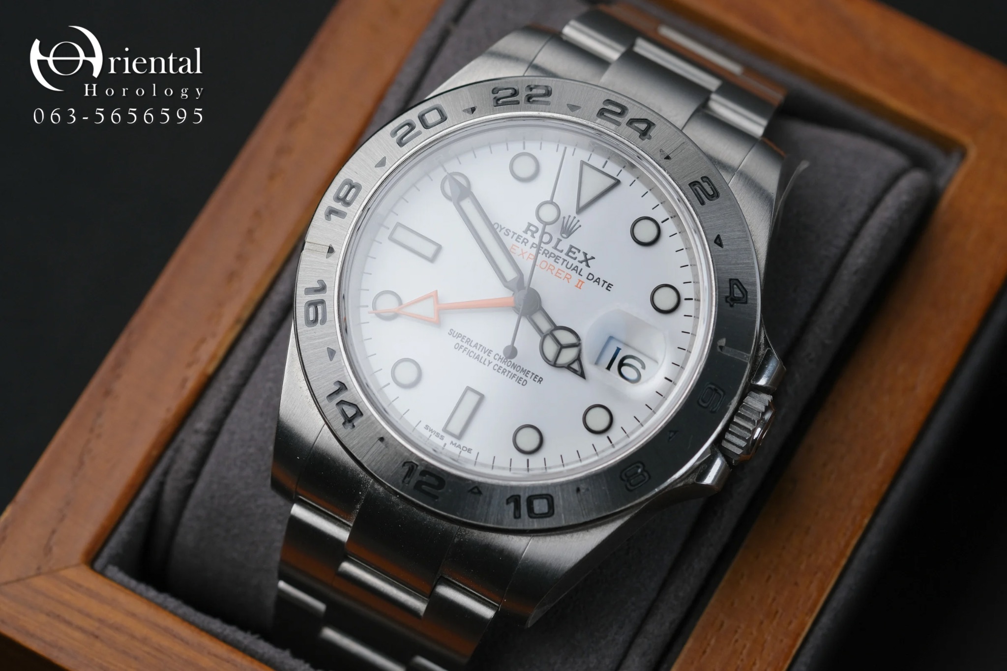 Rolex Explorer II Polar White Dial