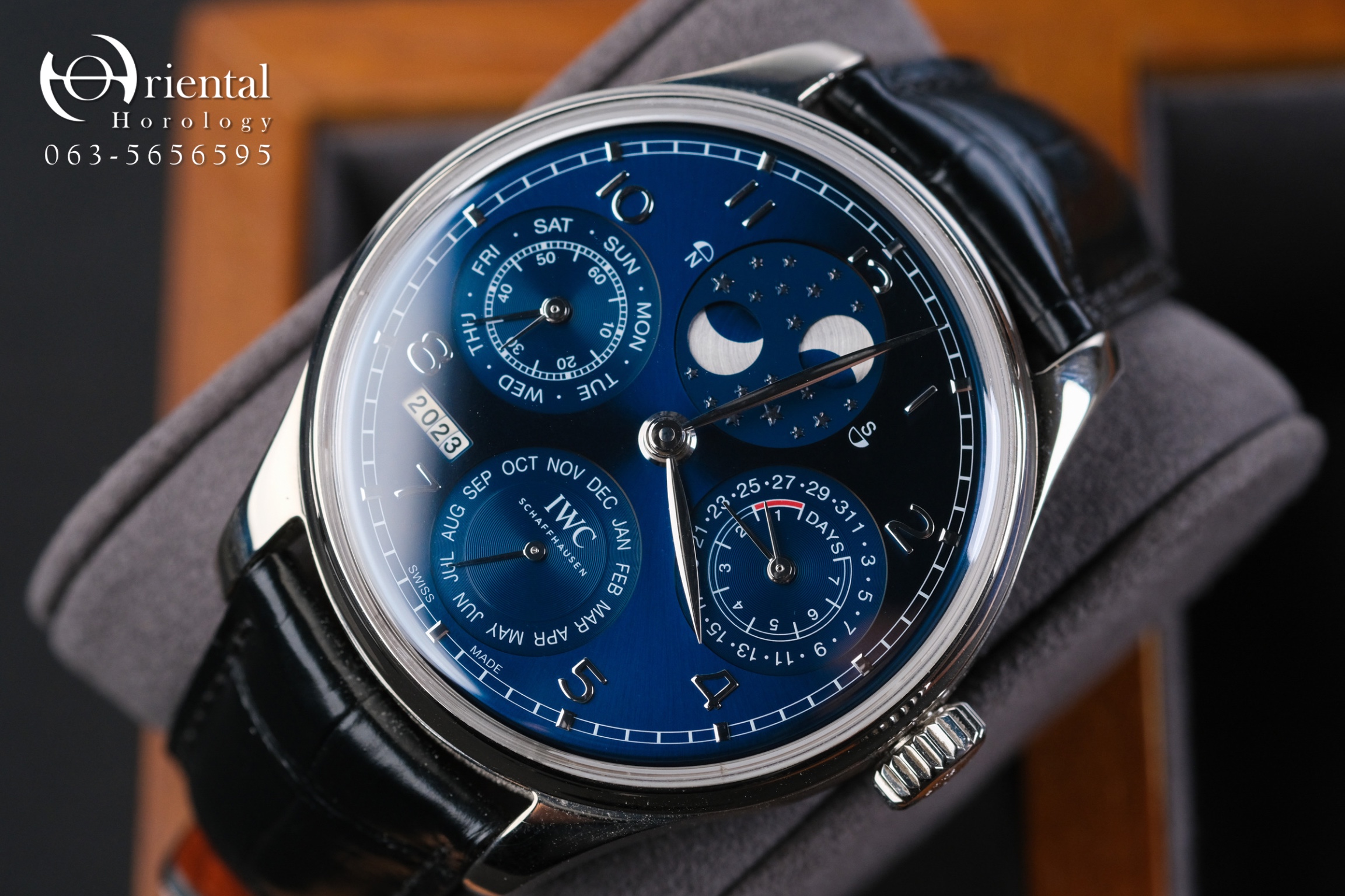 IWC Portuguese Perpetual Calendar White gold - Image 4