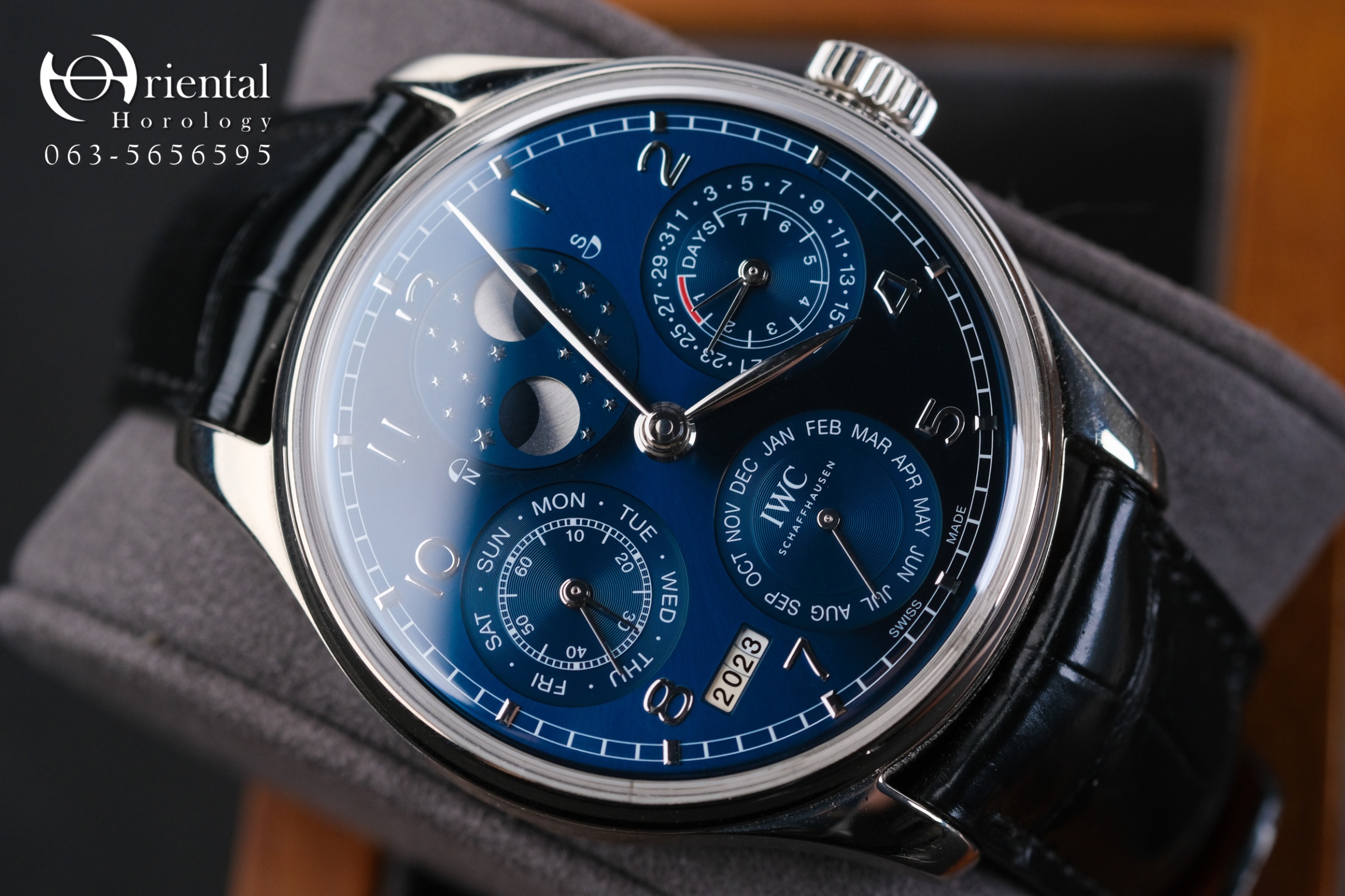 IWC Portuguese Perpetual Calendar White gold - Image 3