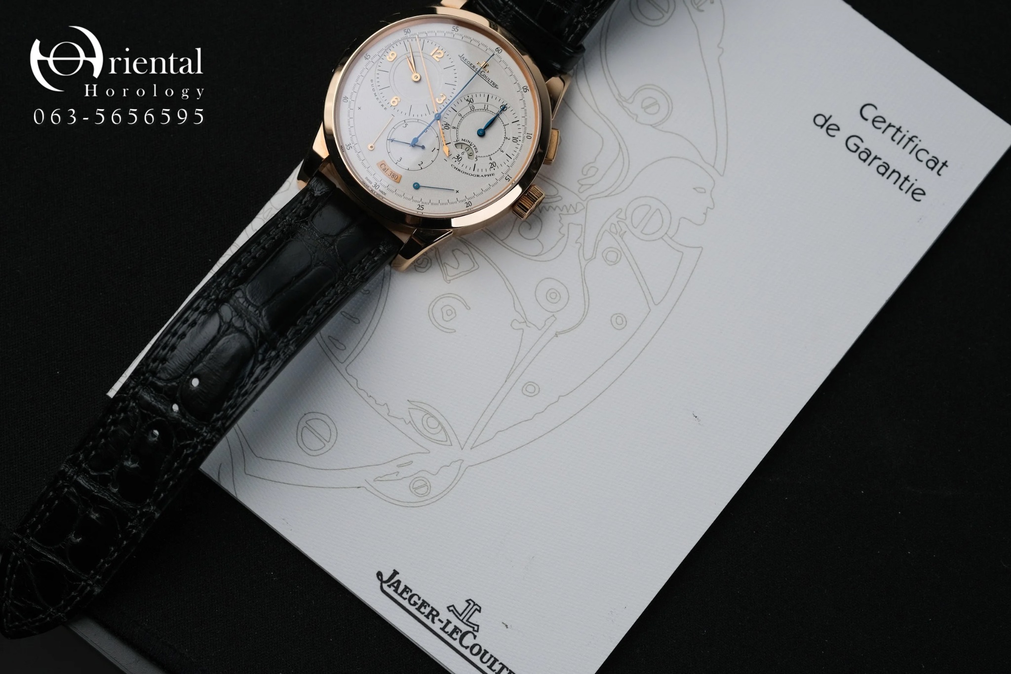 JLC Duometre Chronograph Rose Gold - Image 8