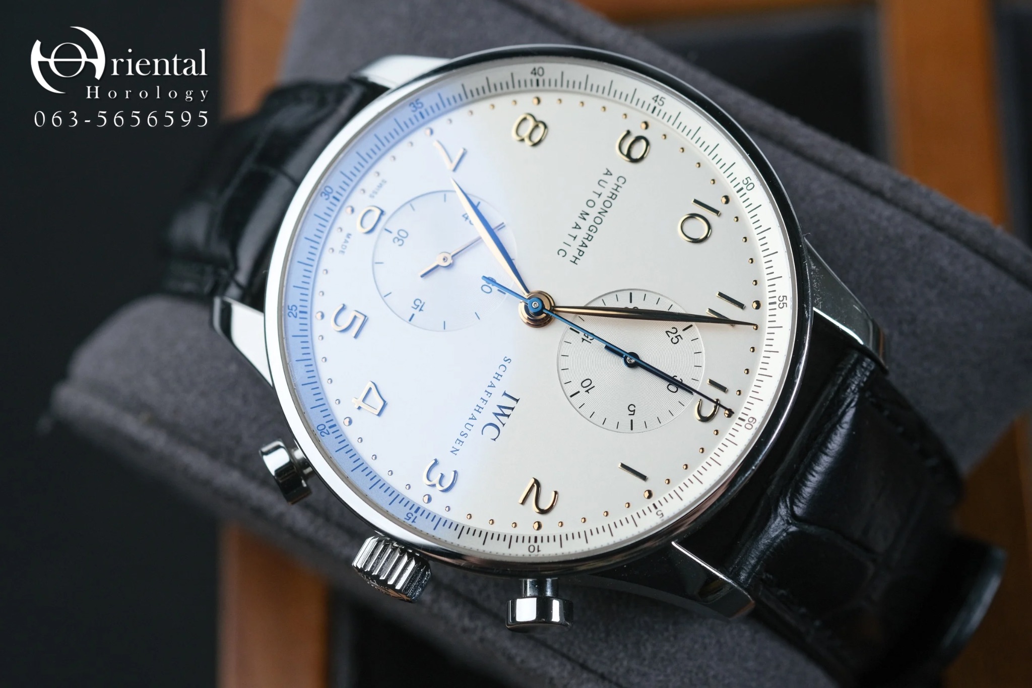IWC Portuguese Chronograph White Dial - Image 4