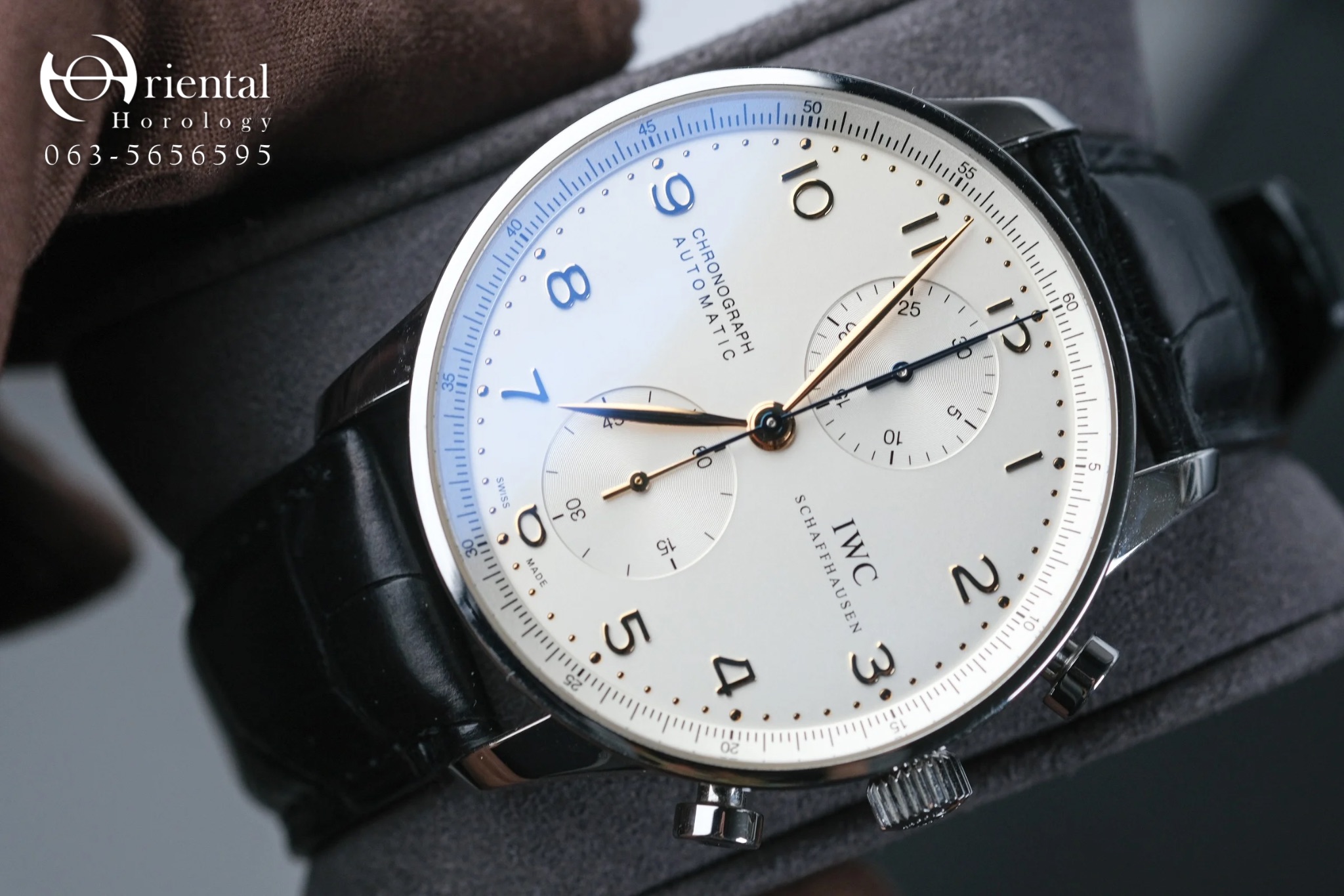 IWC Portuguese Chronograph White Dial