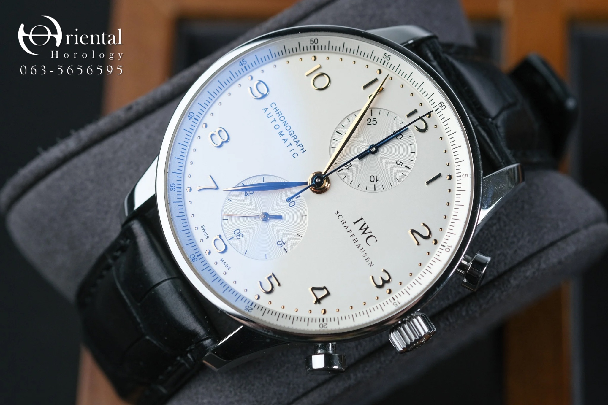 IWC Portuguese Chronograph White Dial - Image 3