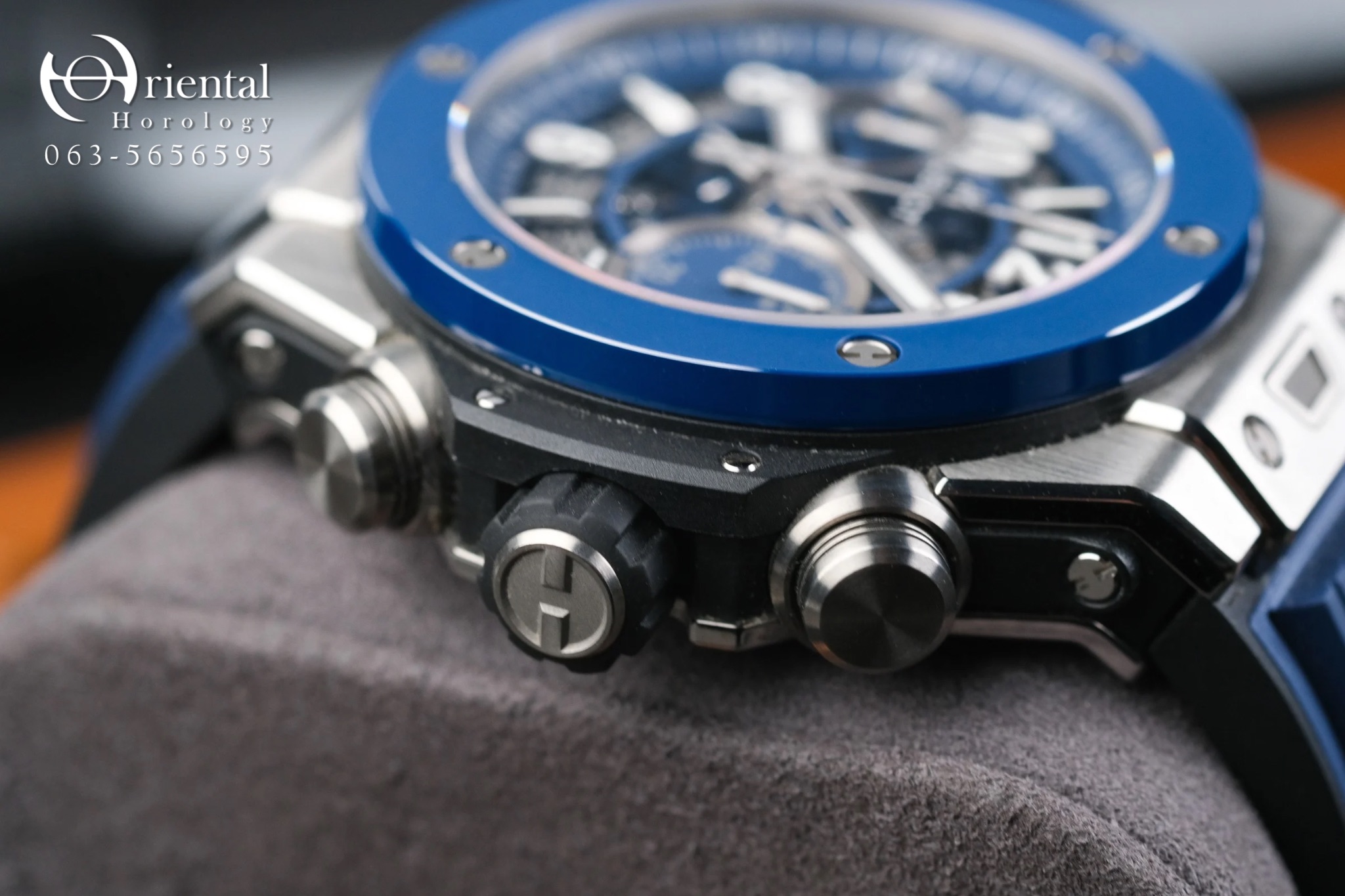 Hublot Big Bang Unico Titanium Blue Ceramic - Image 6